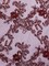 1 Yard Burgundy Sequin Corded Embroidered Lace Fabric with Scalloped Edges 54” Wide